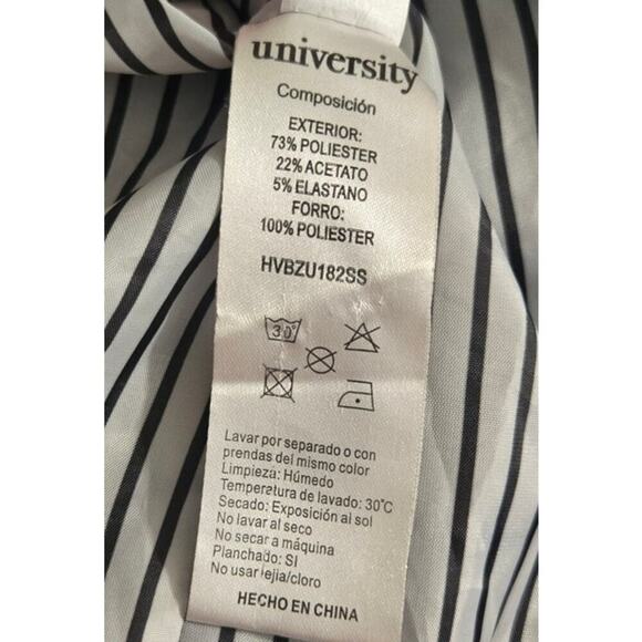 University Outerwear Black Blazer Size Medium - Picture 9 of 13